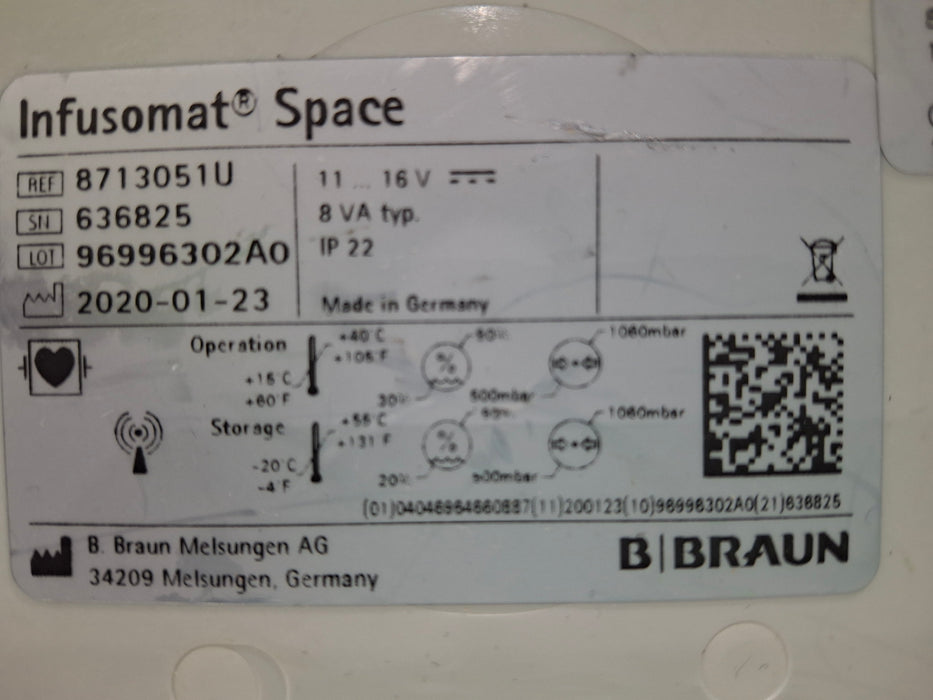 B. Braun Infusomat Space Infusion Pump