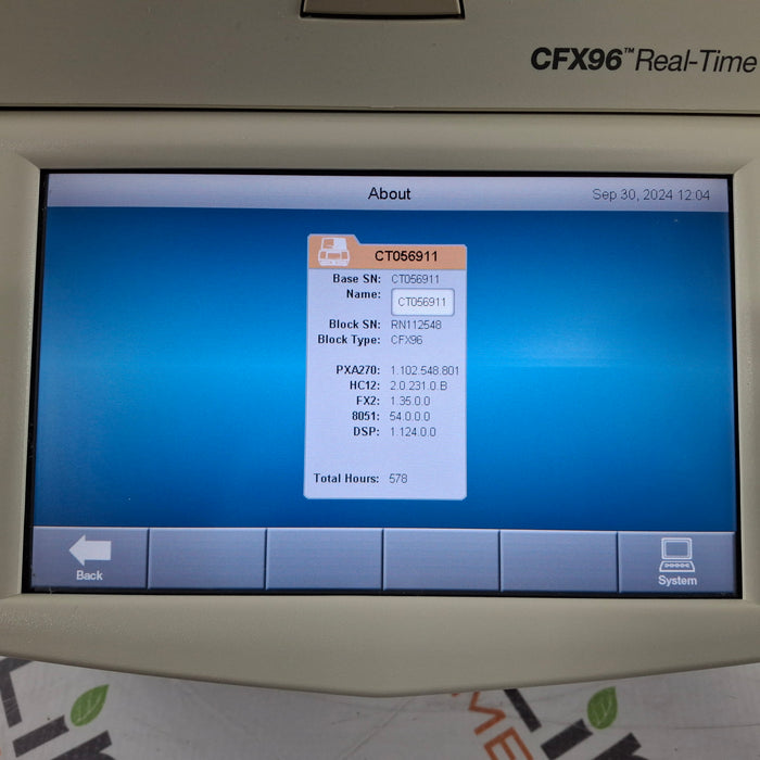 Bio-Rad Bio-Rad C1000 Touch PCR Thermal Cycler Research Lab reLink Medical