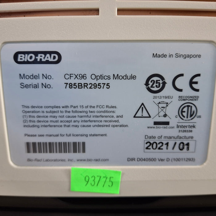 Bio-Rad Bio-Rad C1000 Touch PCR Thermal Cycler Research Lab reLink Medical