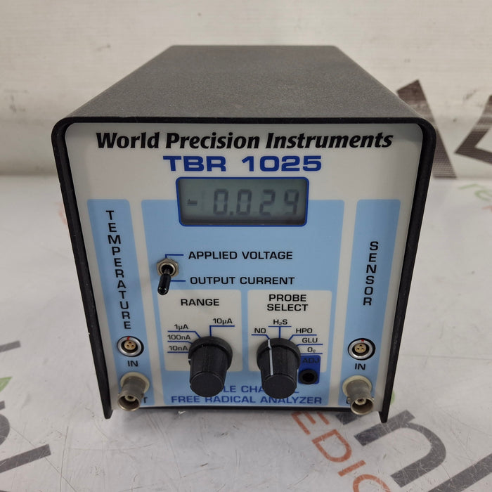 World Precision Instruments TBR 1025 Radical Analyzer