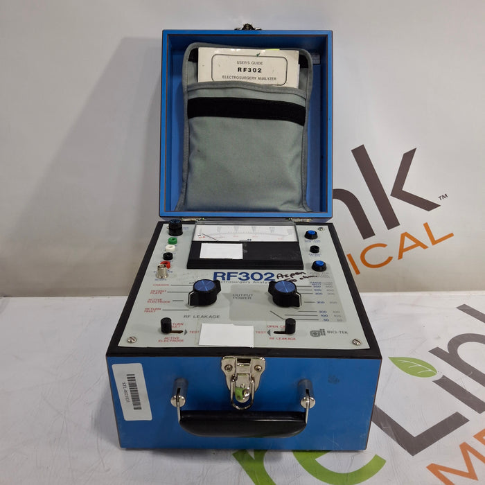 Bio-Tek Instruments Bio-Tek Instruments RF302 Electrosurgery Analyzer ESU Test Equipment reLink Medical