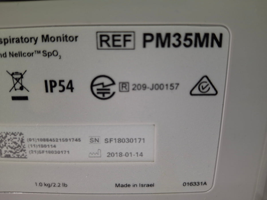 Medtronic Capnostream 35 Portable Respiratory Monitor