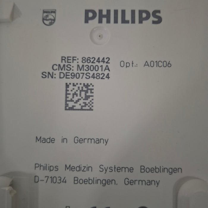 Philips Philips M3001A-A01C06 Fast SpO2, NIBP, ECG, Temp, IBP MMS Module Patient Monitors reLink Medical