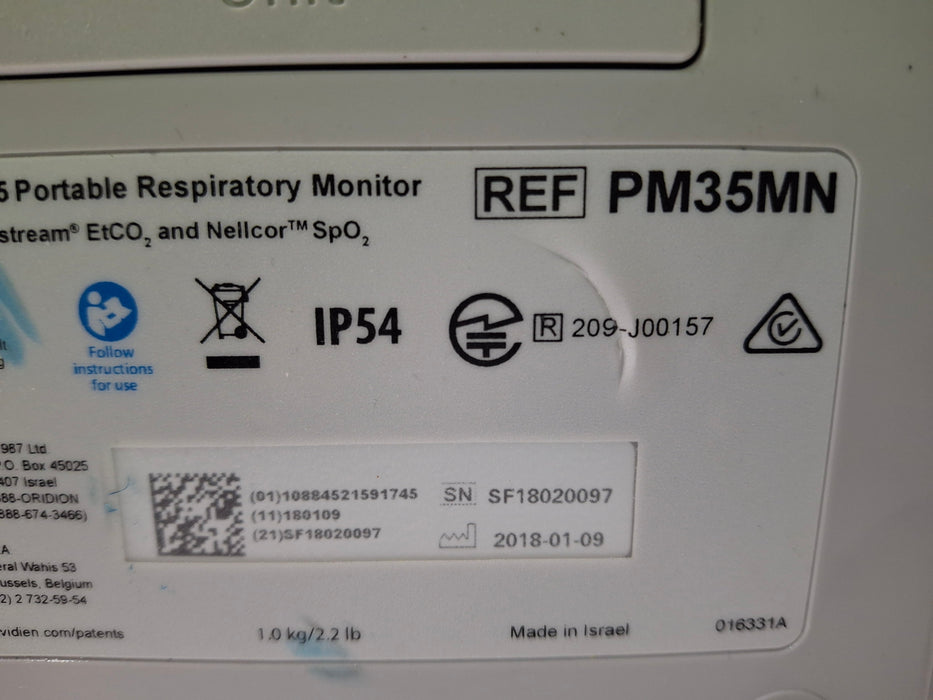 Medtronic Capnostream 35 Portable Respiratory Monitor