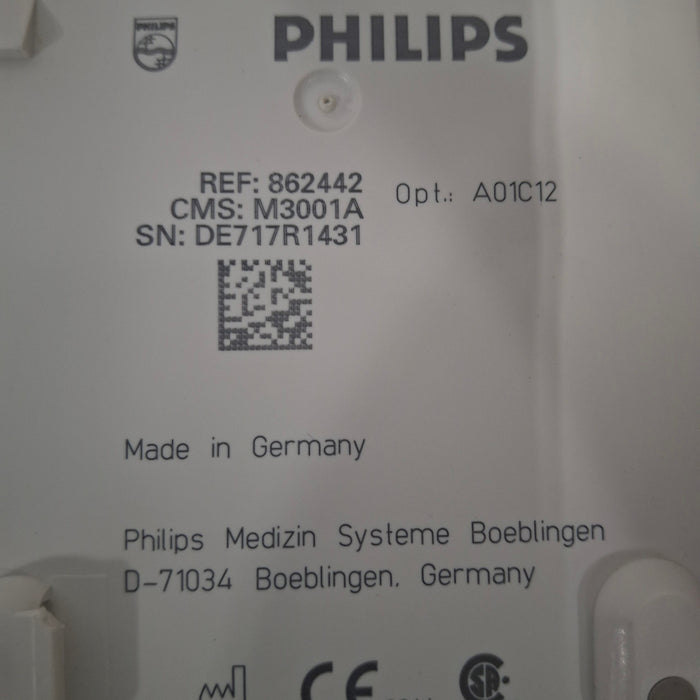 Philips Philips M3001A-A01C12 Fast SpO2, NIBP, 12 lead ECG MMS Module Patient Monitors reLink Medical