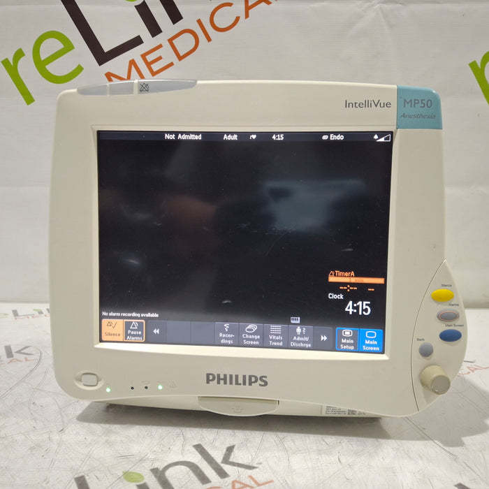 Philips IntelliVue MP50 - Anesthesia Patient Monitor