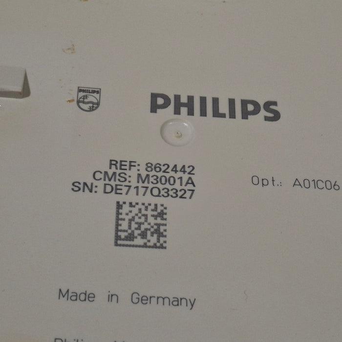 Philips M3001A-A01C06 Fast SpO2, NIBP, ECG, Temp, IBP MMS Module