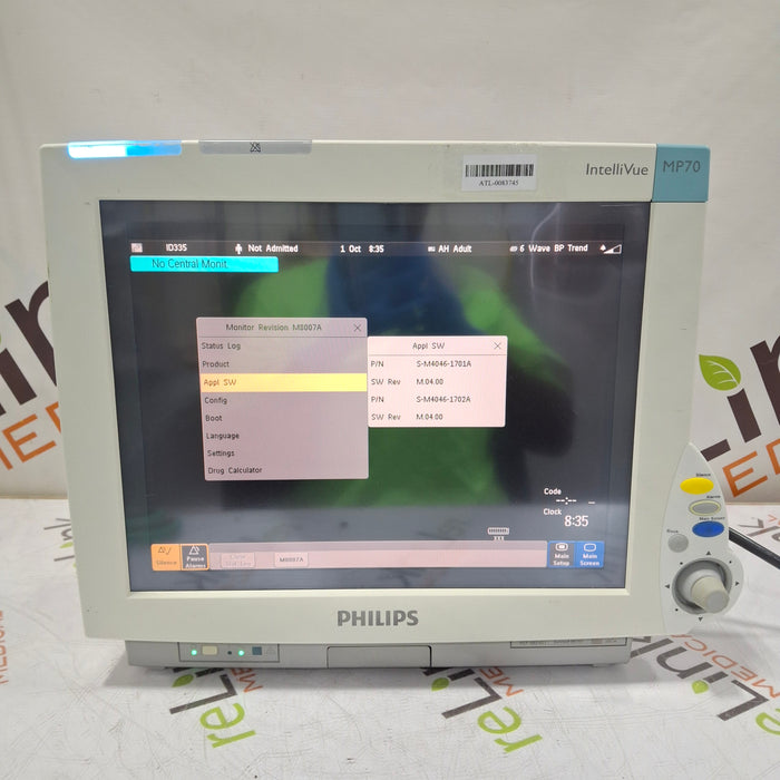 Philips IntelliVue MP70 Patient Monitor