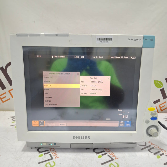 Philips IntelliVue MP70 Patient Monitor