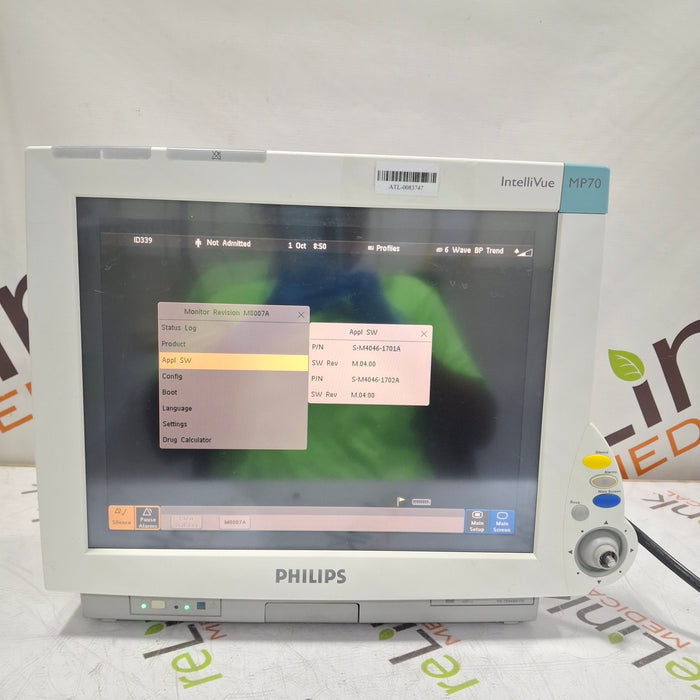 Philips IntelliVue MP70 Patient Monitor