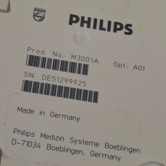 Philips M3001A-A01 Fast SpO2, NIBP, ECG MMS Module