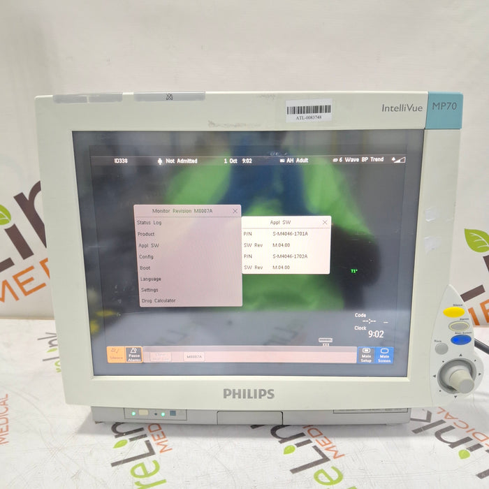 Philips IntelliVue MP70 Patient Monitor