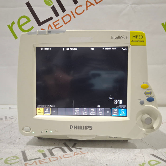 Philips IntelliVue MP30 - Anesthesia Patient Monitor