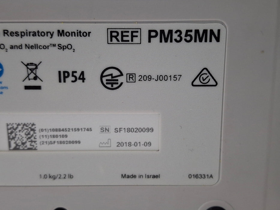 Medtronic Capnostream 35 Portable Respiratory Monitor