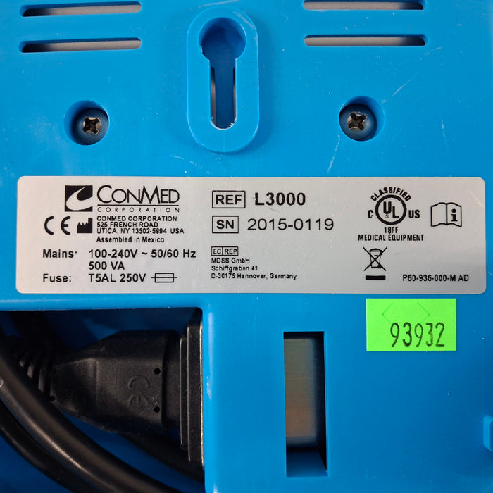 ConMed L3000 Battery Charger