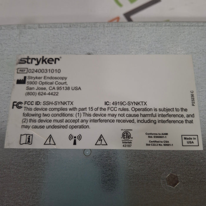 Stryker Wireless Transmitter Synk Wireless platform