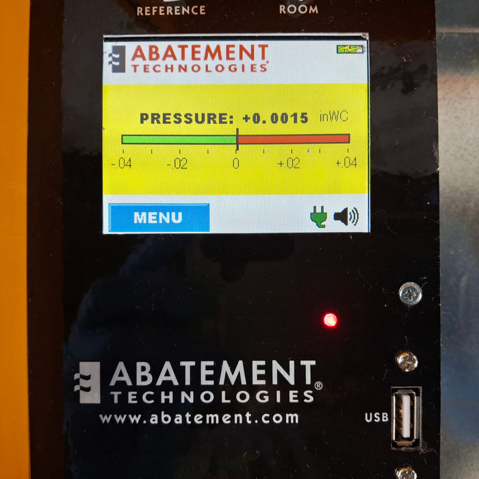 Abatement Technologies PPM3-S Portable Differential Pressure Monitor