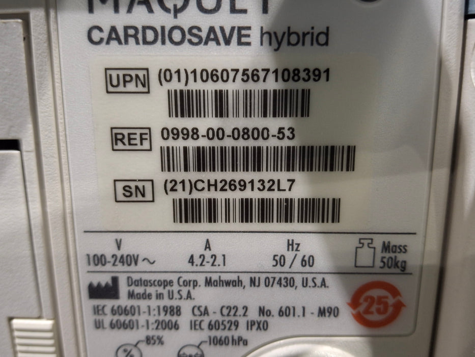 Maquet Cardiosave Hybrid IABP Datascope Pump