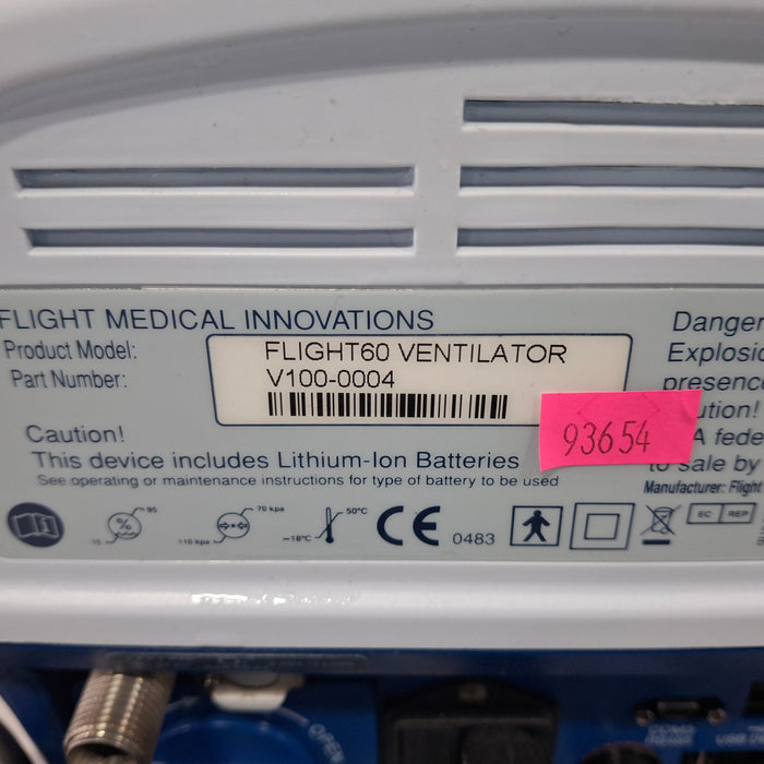 Flight Medical Innovations Flight 60 Turbine Ventilator