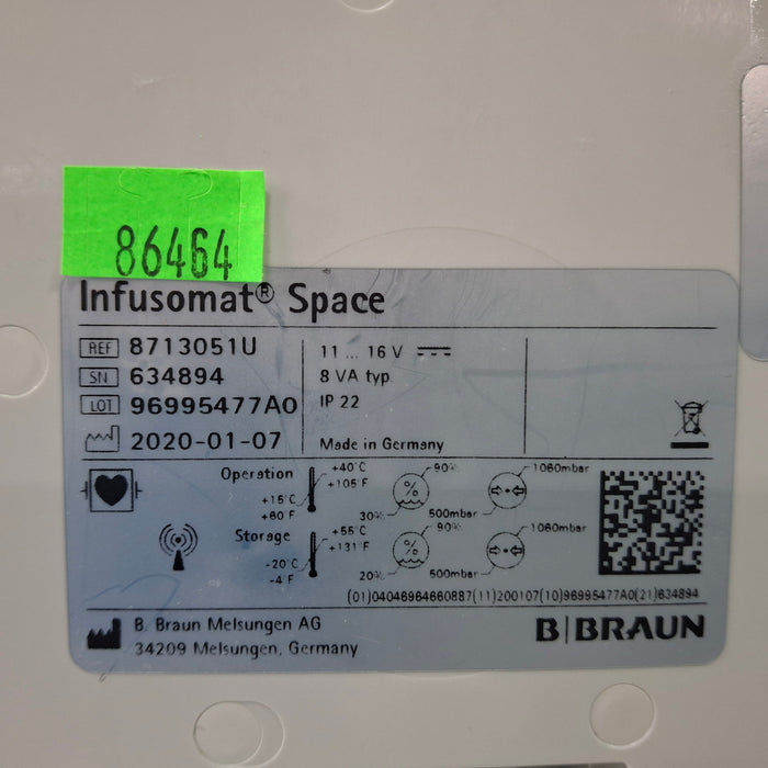 B. Braun Infusomat Space Infusion Pump