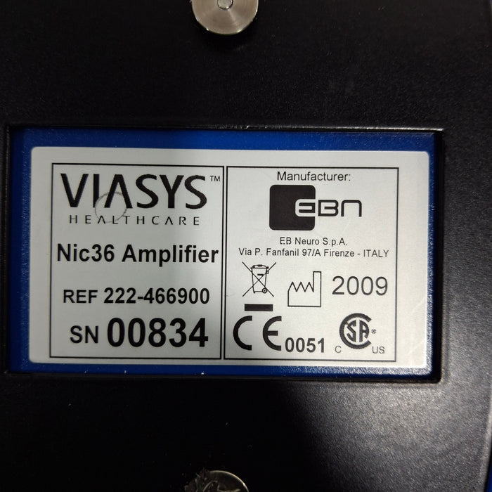 Viasys Healthcare Nic36 EEG Amplifier