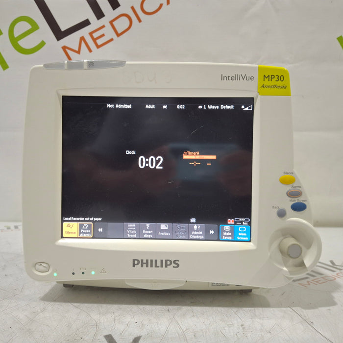 Philips IntelliVue MP30 - Anesthesia Patient Monitor