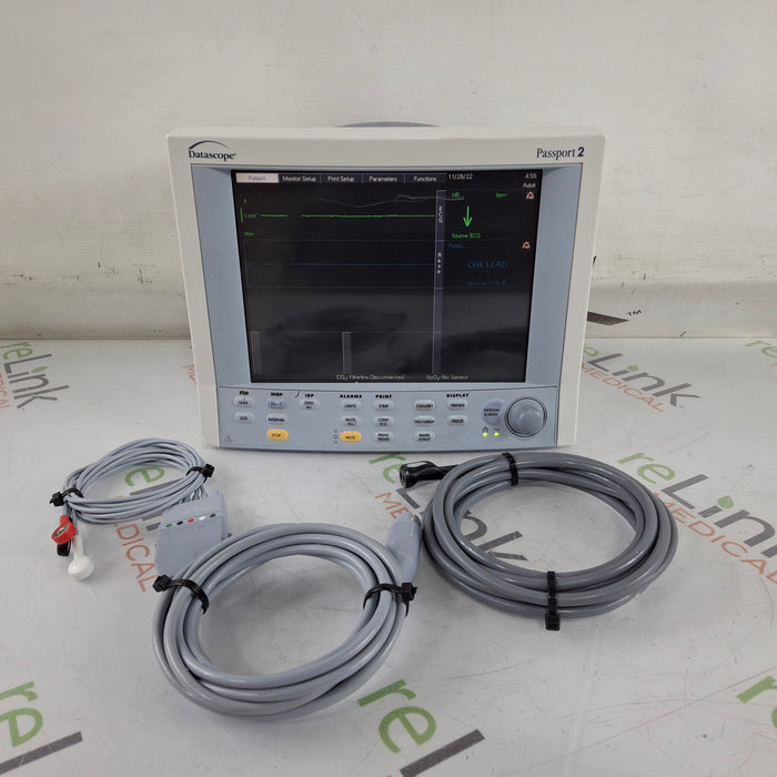 Datascope Passport 2 w/CO2 Patient Monitor