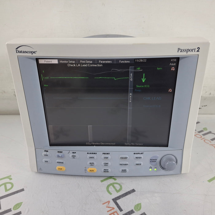 Datascope Passport 2 w/CO2 Patient Monitor