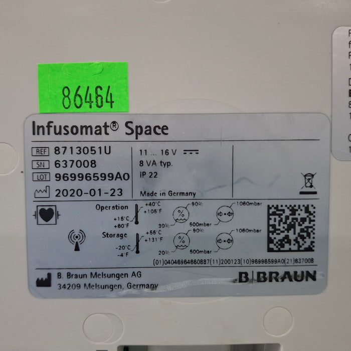 B. Braun Infusomat Space Infusion Pump