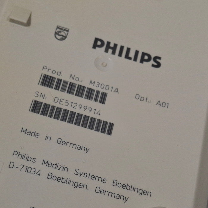 Philips M3001A-A01 Fast SpO2, NIBP, ECG MMS Module