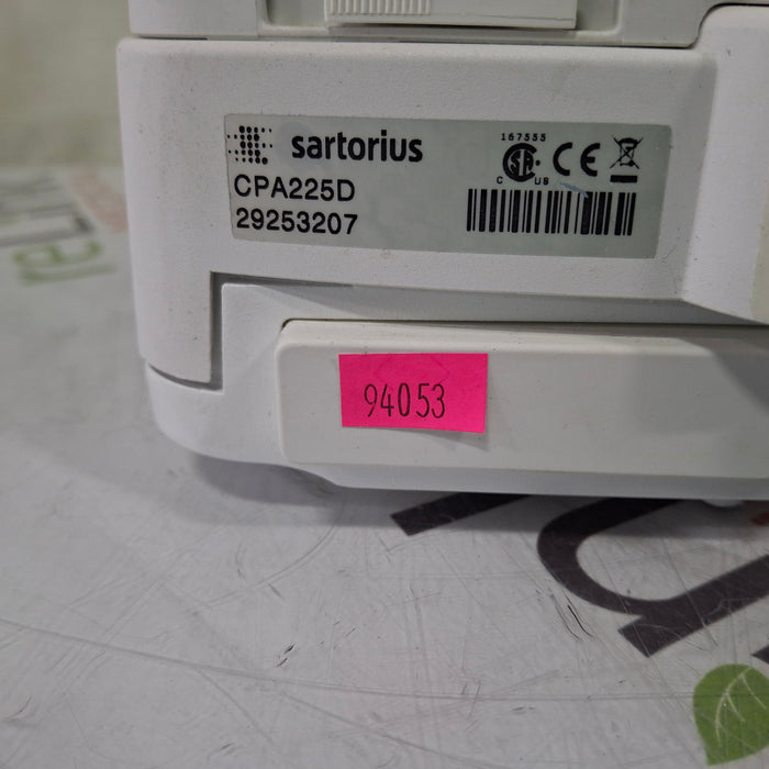 Sartorius Corporation CPA225D Digital Lab Balance Scale
