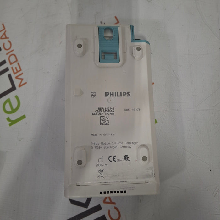 Philips M3001A-A01C18 Fast SpO2, NIBP, 12 lead ECG, Temp, IBP MMS Module