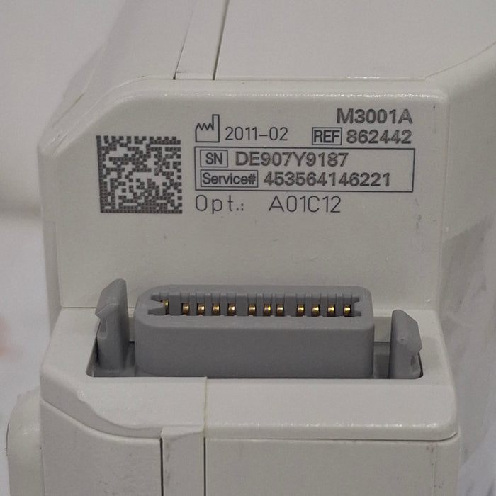 Philips M3001A-A01C12 Fast SpO2, NIBP, 12 lead ECG MMS Module