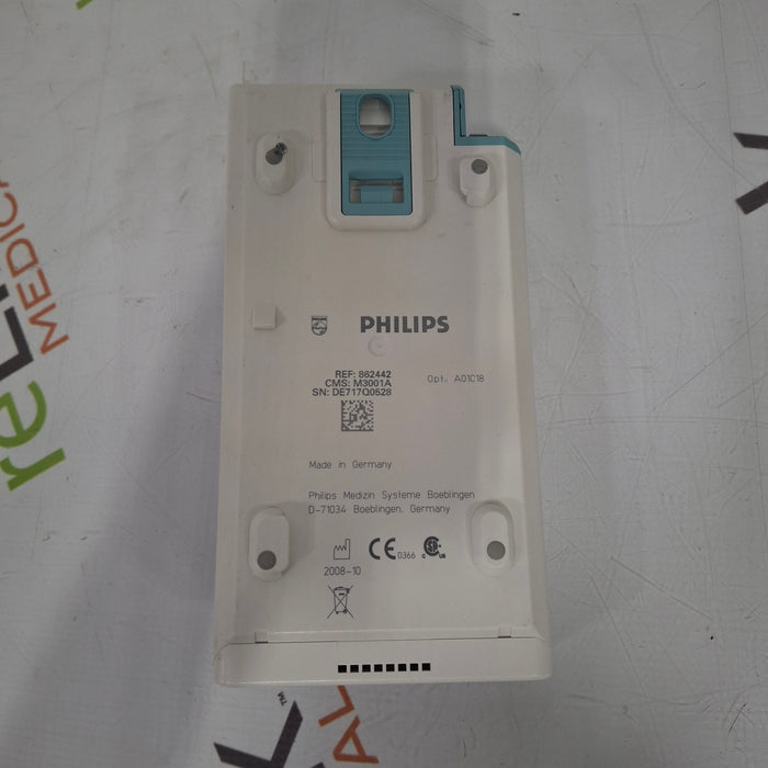 Philips M3001A-A01C18 Fast SpO2, NIBP, 12 lead ECG, Temp, IBP MMS Module