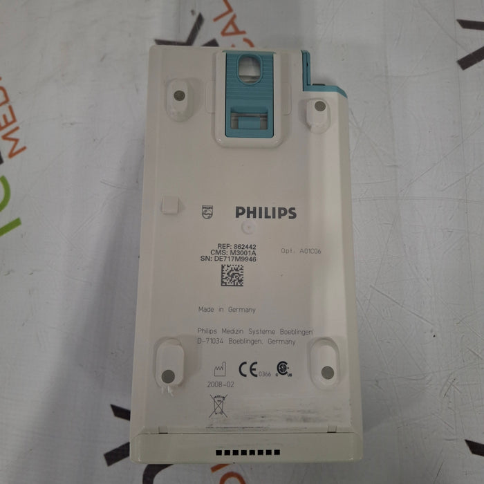 Philips M3001A-A01C06 Fast SpO2, NIBP, ECG, Temp, IBP MMS Module