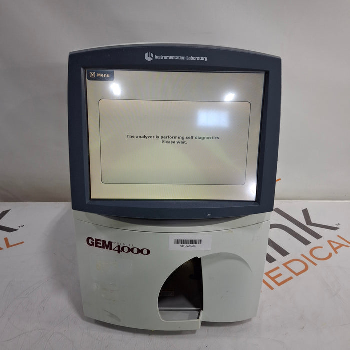 Instrumentation Laboratory Company Gem Premier 4000 Blood Gas Analyzer