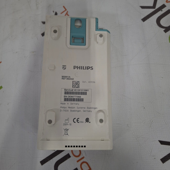 Philips M3001A-A01C06 Fast SpO2, NIBP, ECG, Temp, IBP MMS Module