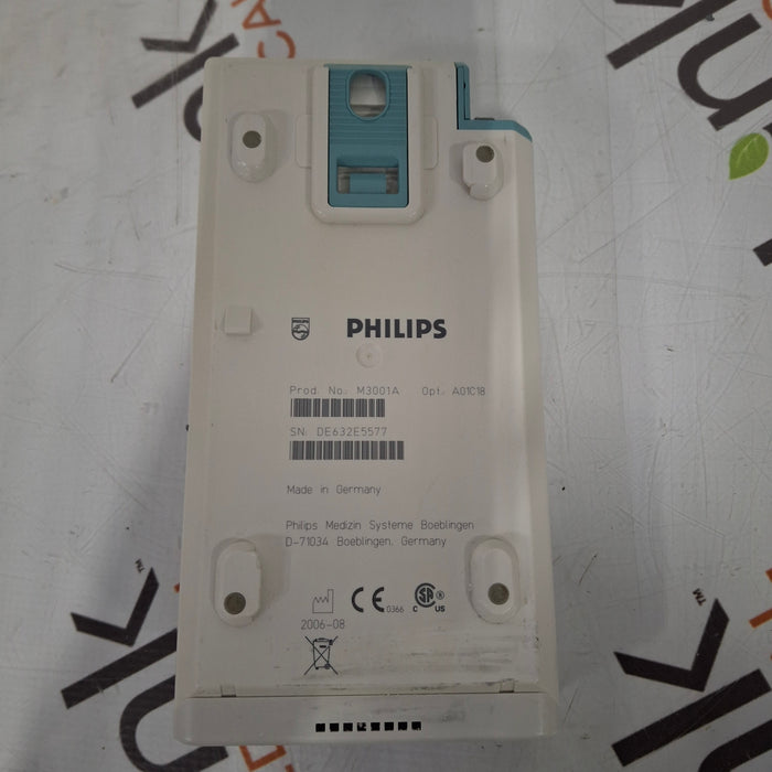 Philips M3001A-A01C18 Fast SpO2, NIBP, 12 lead ECG, Temp, IBP MMS Module