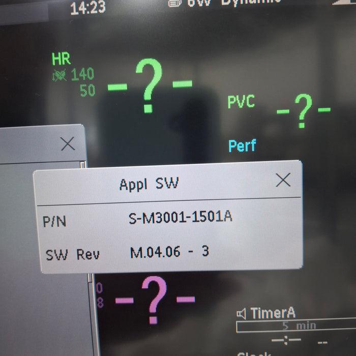 Philips M3001A-A01C18 Fast SpO2, NIBP, 12 lead ECG, Temp, IBP MMS Module