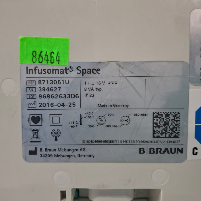 B. Braun Infusomat Space Infusion Pump