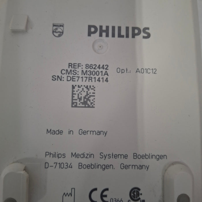 Philips M3001A-A01C12 Fast SpO2, NIBP, 12 lead ECG MMS Module