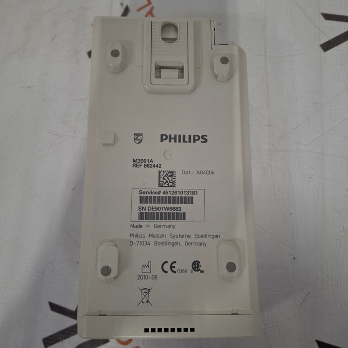 Philips M3001A-A04C06 OxiMax SpO2, NIBP, ECG, Temp, IBP MMS Module