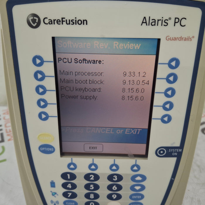 CareFusion Alaris 8015 Small Screen POC Infusion Pump