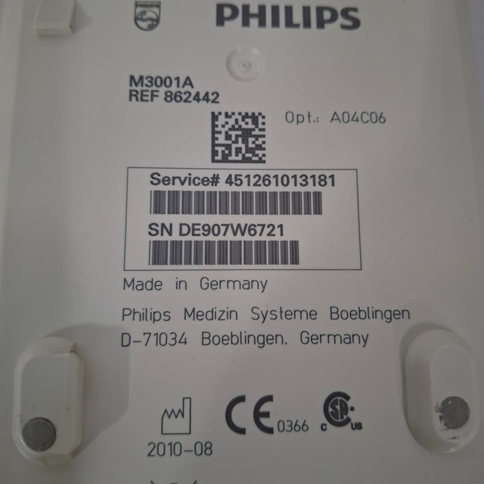 Philips M3001A-A04C06 OxiMax SpO2, NIBP, ECG, Temp, IBP MMS Module