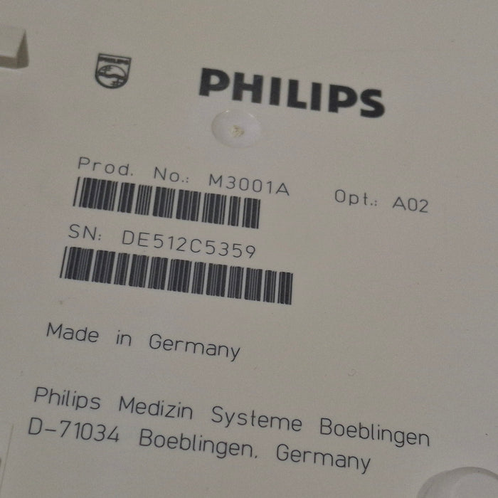 Philips M3001A-A02 OxiMax SpO2, NIBP, ECG MMS Module