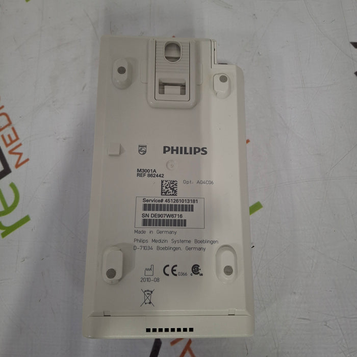 Philips M3001A-A04C06 OxiMax SpO2, NIBP, ECG, Temp, IBP MMS Module