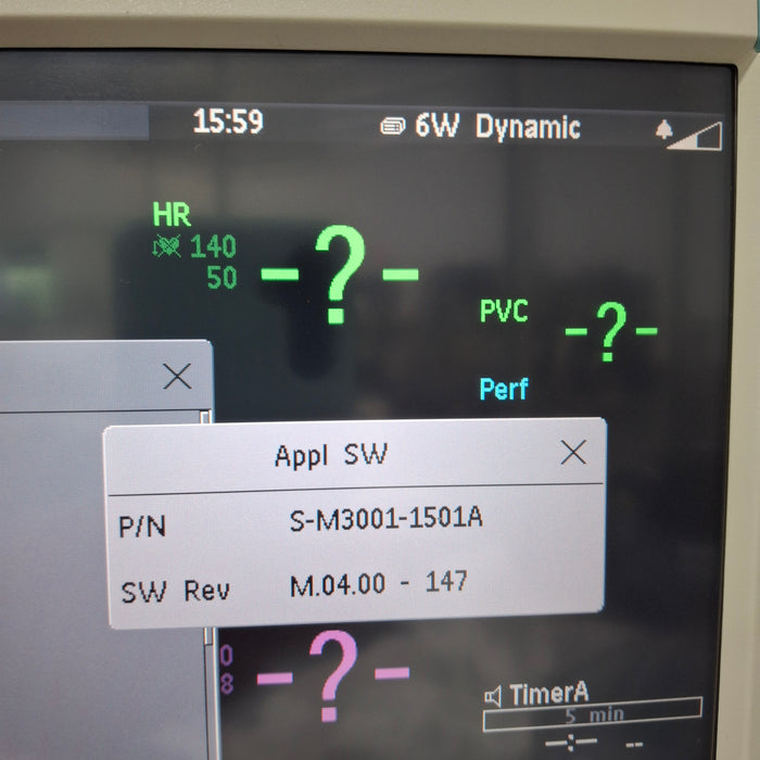 Philips M3001A-A01C06 Fast SpO2, NIBP, ECG, Temp, IBP MMS Module