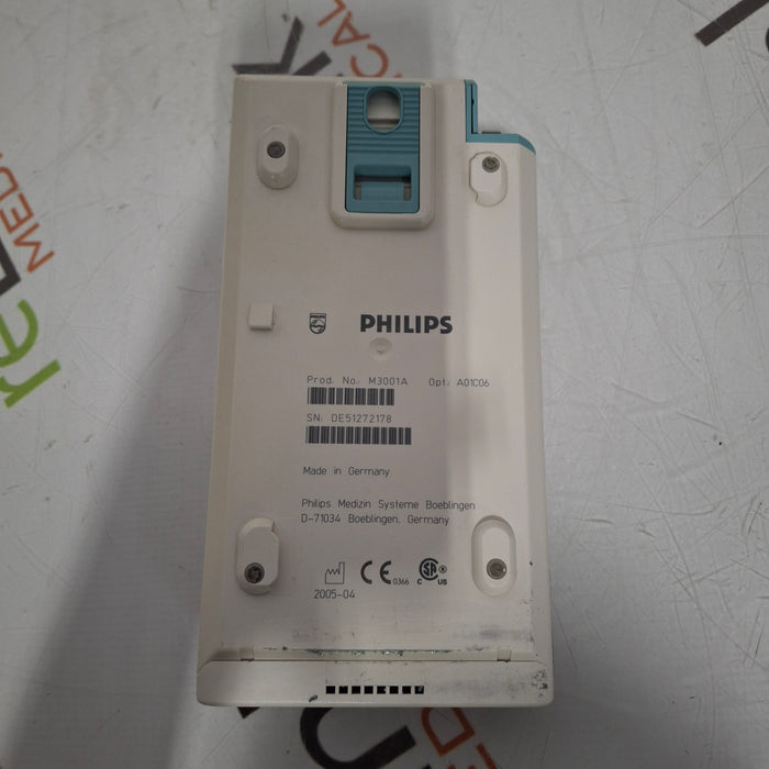 Philips M3001A-A01C06 Fast SpO2, NIBP, ECG, Temp, IBP MMS Module