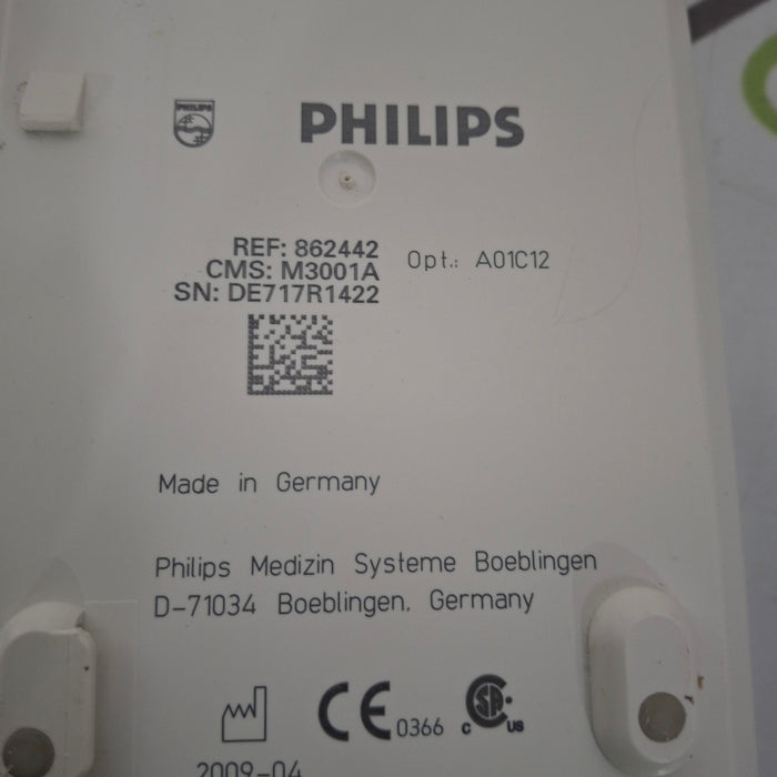 Philips M3001A-A01C12 Fast SpO2, NIBP, 12 lead ECG MMS Module