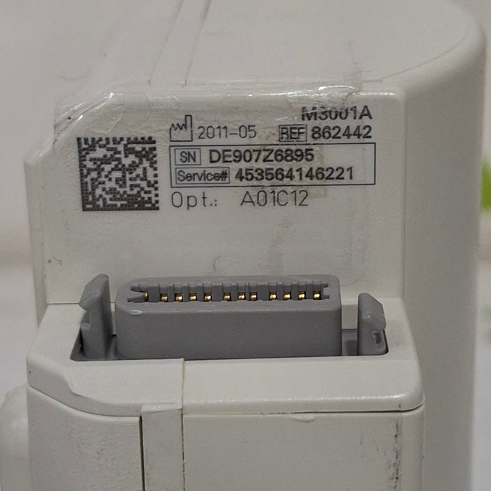 Philips M3001A-A01C12 Fast SpO2, NIBP, 12 lead ECG MMS Module